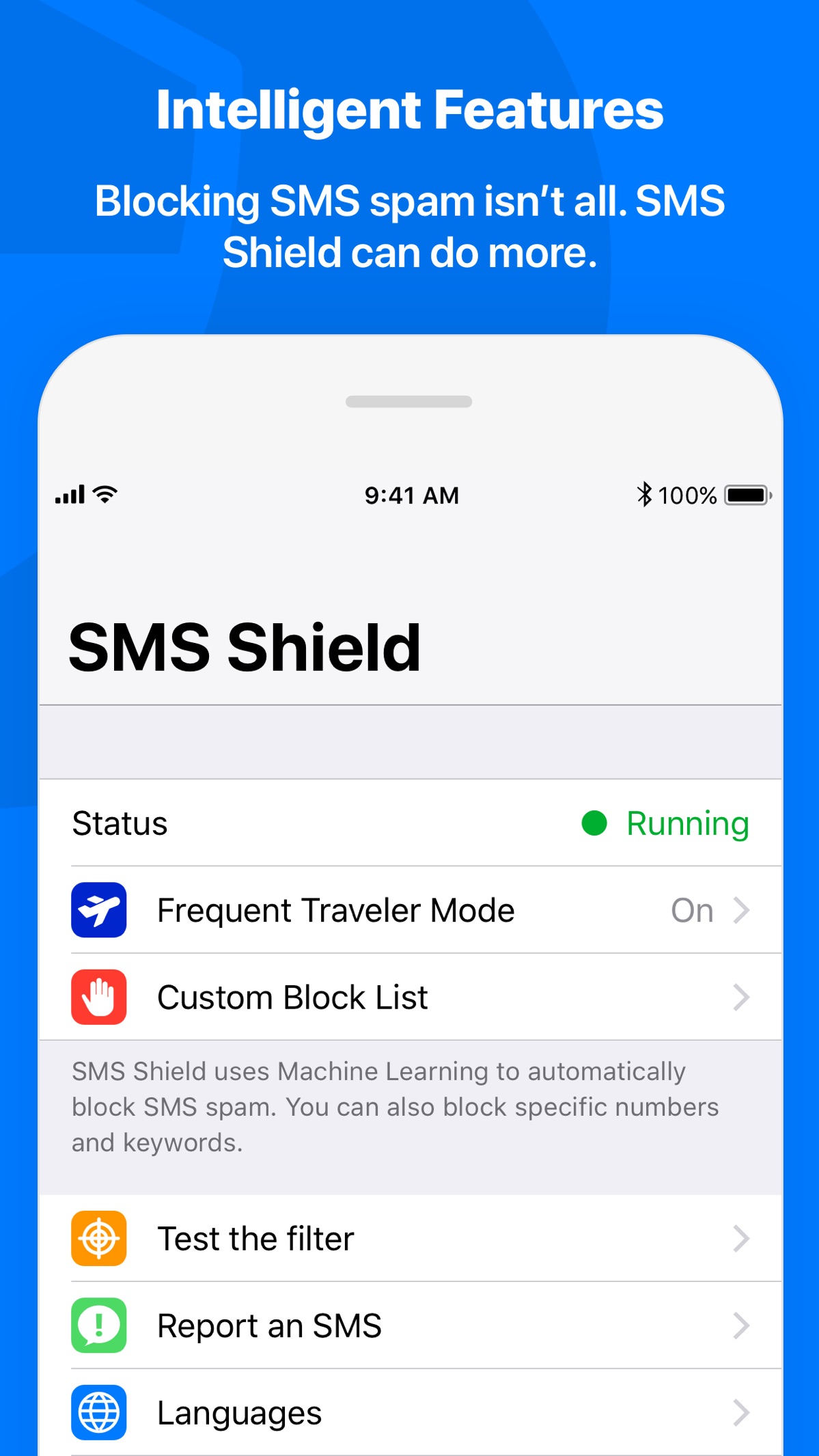 SMS Shield App Store screenshot 2