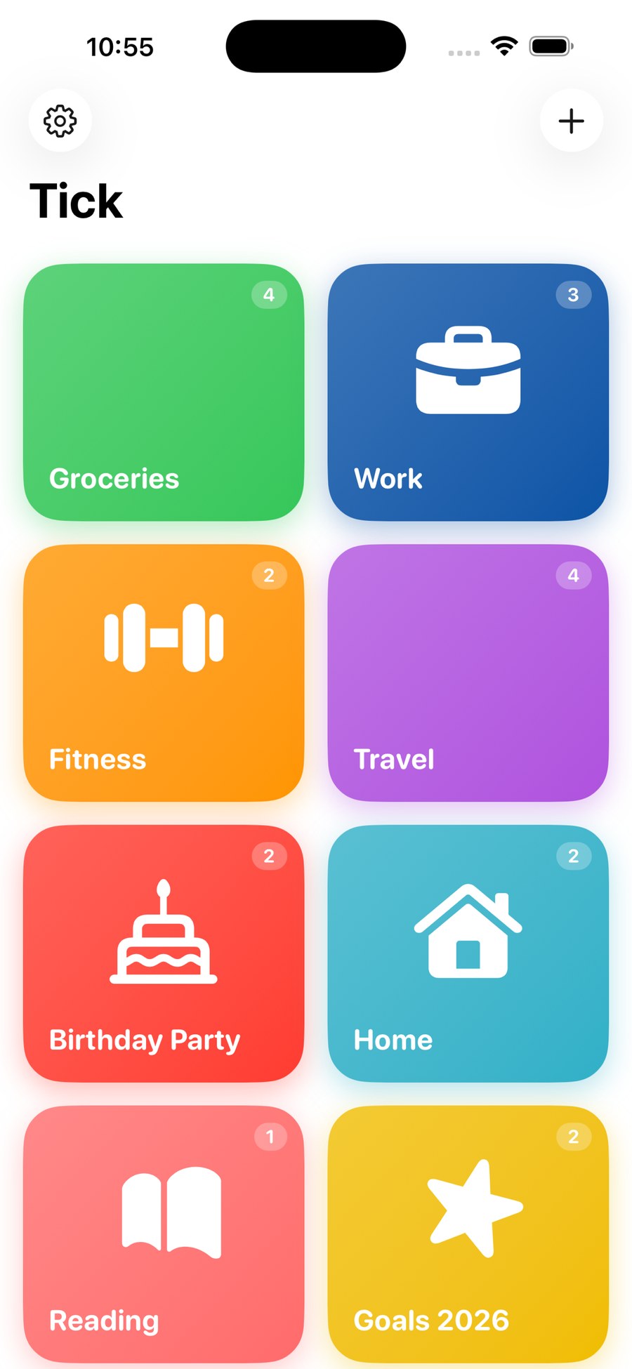 Tick App Store screenshot 1